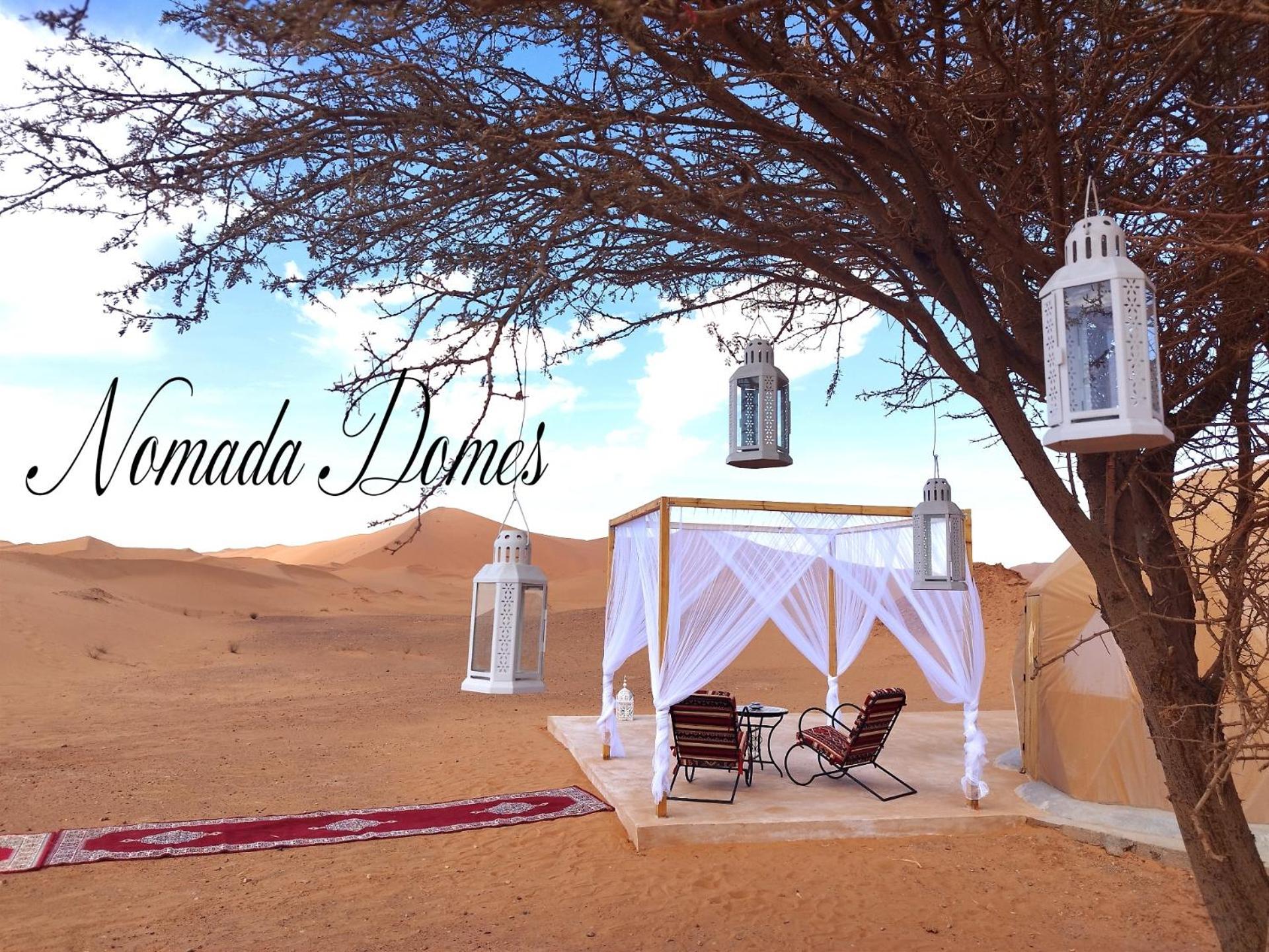 Отель Nomada Domes Camp With Airco Мерзуга Экстерьер фото
