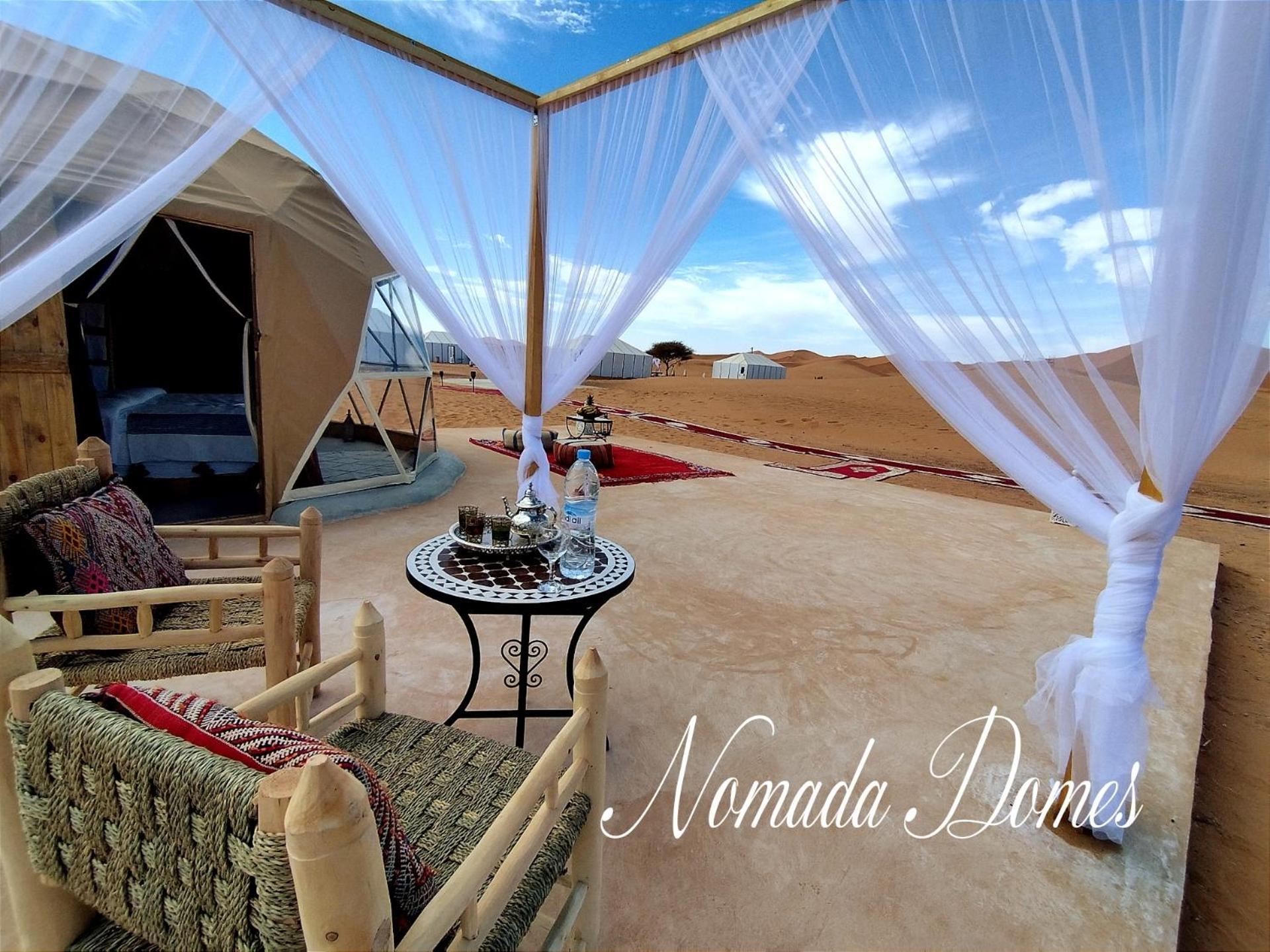 Отель Nomada Domes Camp With Airco Мерзуга Экстерьер фото