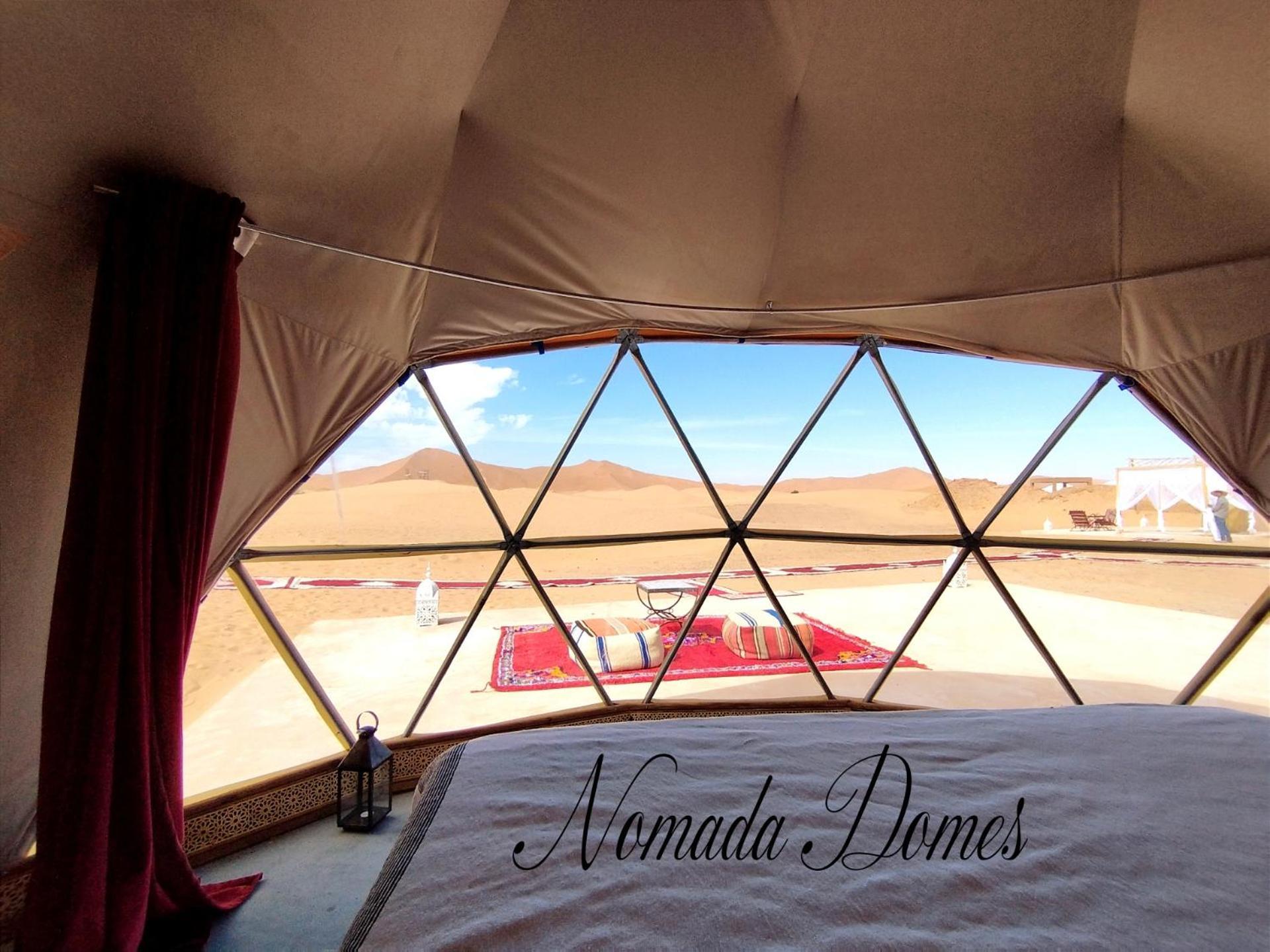 Отель Nomada Domes Camp With Airco Мерзуга Экстерьер фото